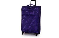 IT Luggage Megalite Extra Large 4 Wheel Suitcase - Purple